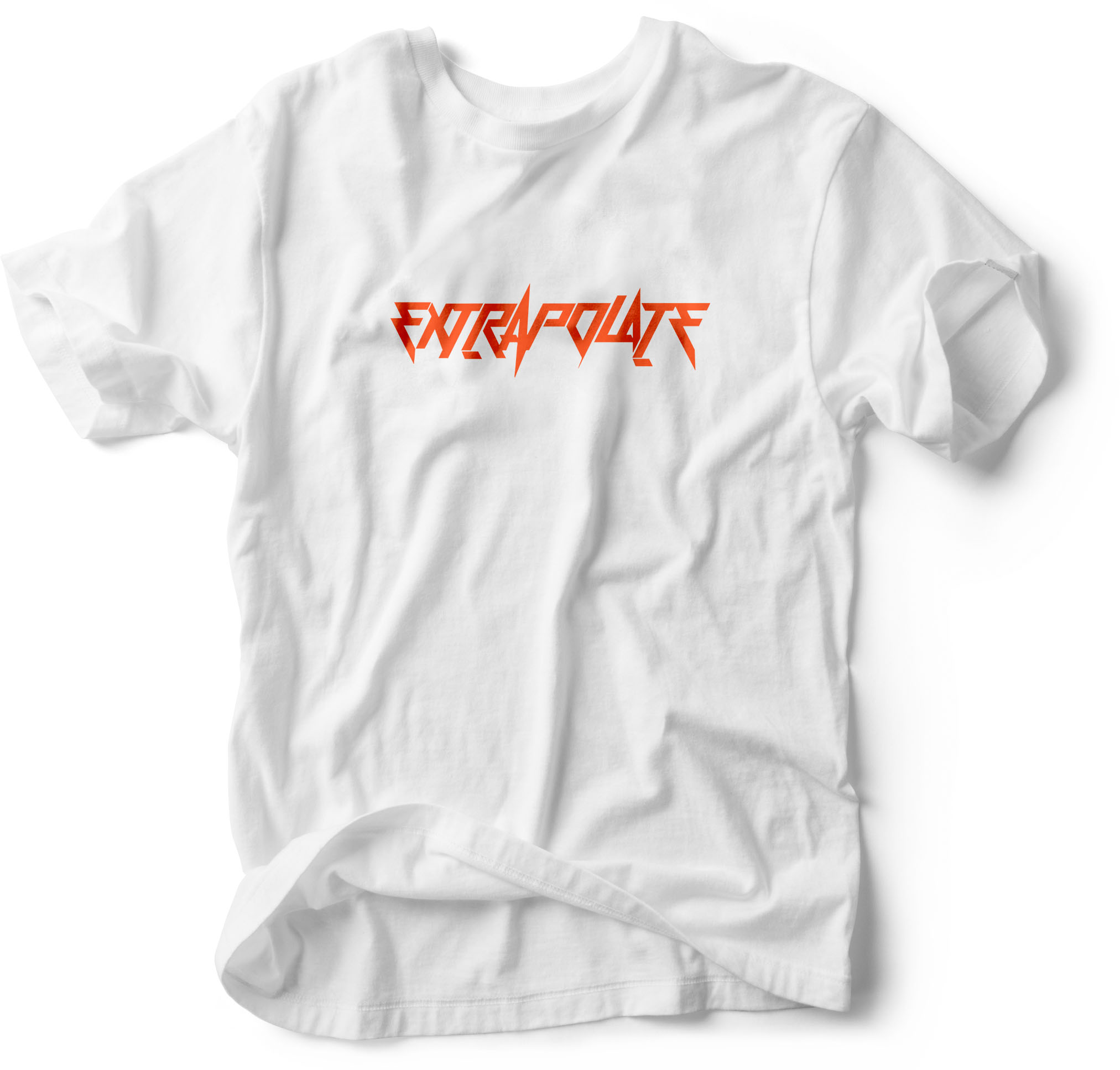 Extrapolate logo white t-shirt