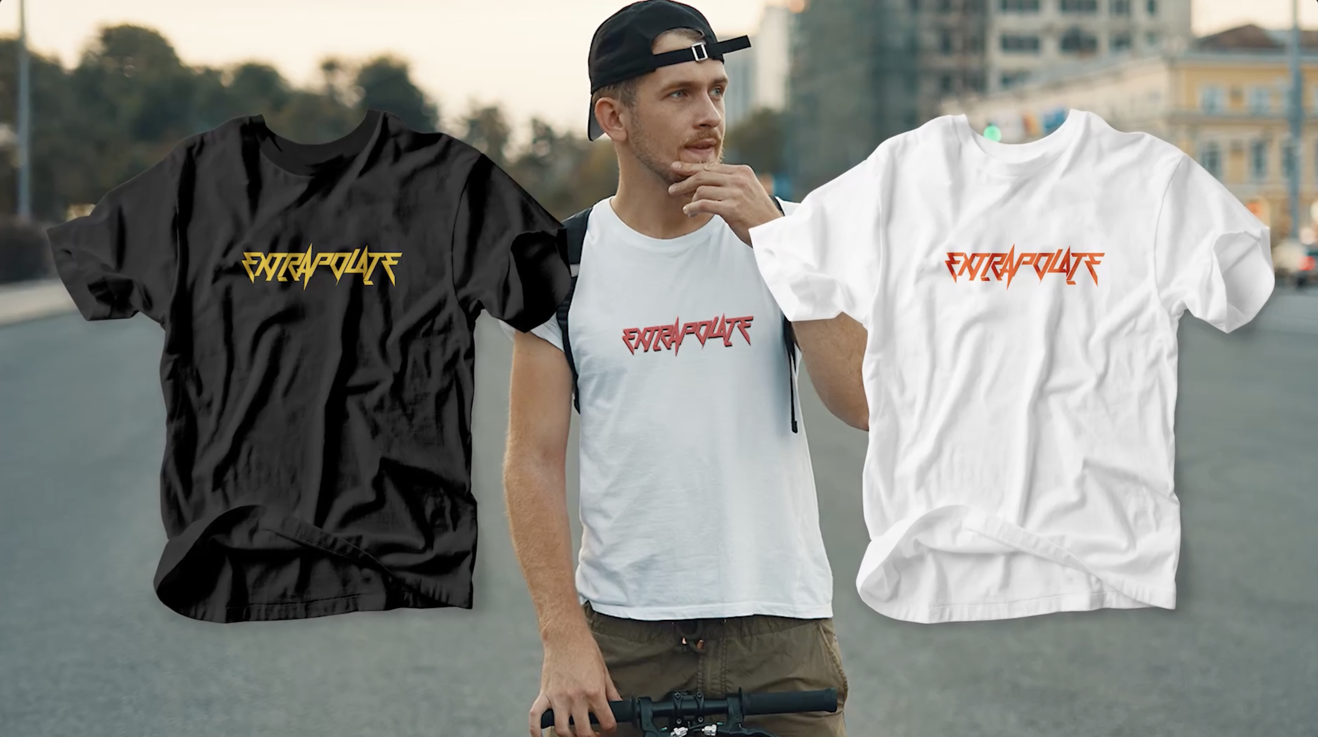 Extrapolate logo t-shirt